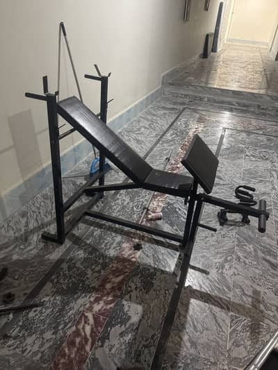 7 in 1 multipurpose Gym bench, medium weight