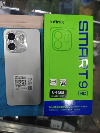 Infinix Smart 9 box 10/10