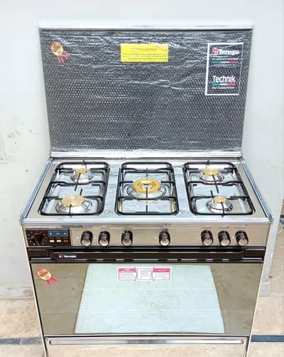 Natural Gas + LPG – Dual Gas Options 5 Burner OVEN COOKING RANGE Stove