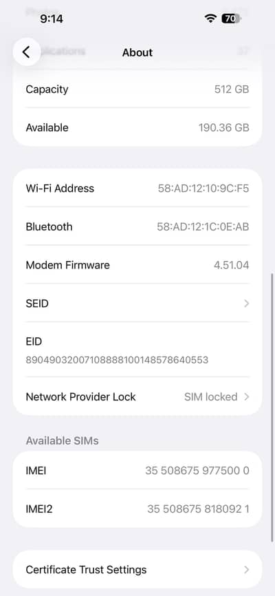 Apple iPhone 14 Pro Max