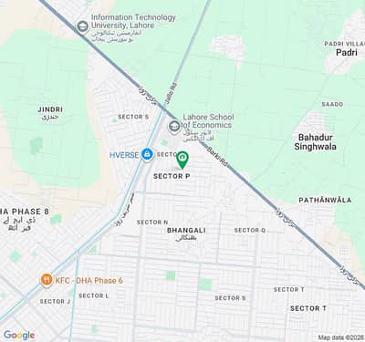 PLOT # P-156 RESIDENTIAL PLOT LOCATED IN THE BEST BLOCK OF DHA LAHORE.