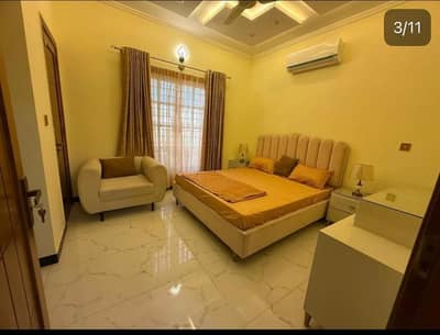 Furnished 5 Marla House With Solar Rent