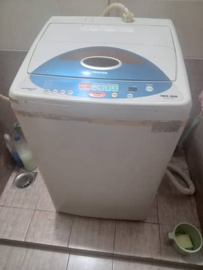 USED IN RUNNING CONDITION FULLY AUTOMATIC WASHING MACHING