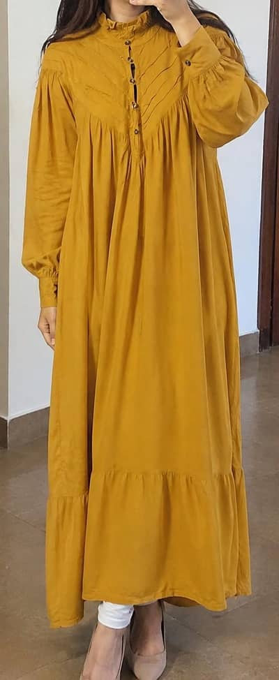 long flared kurti/maxi for girls