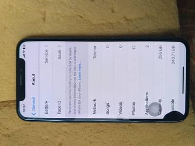 Apple iPhone X( 256gb)