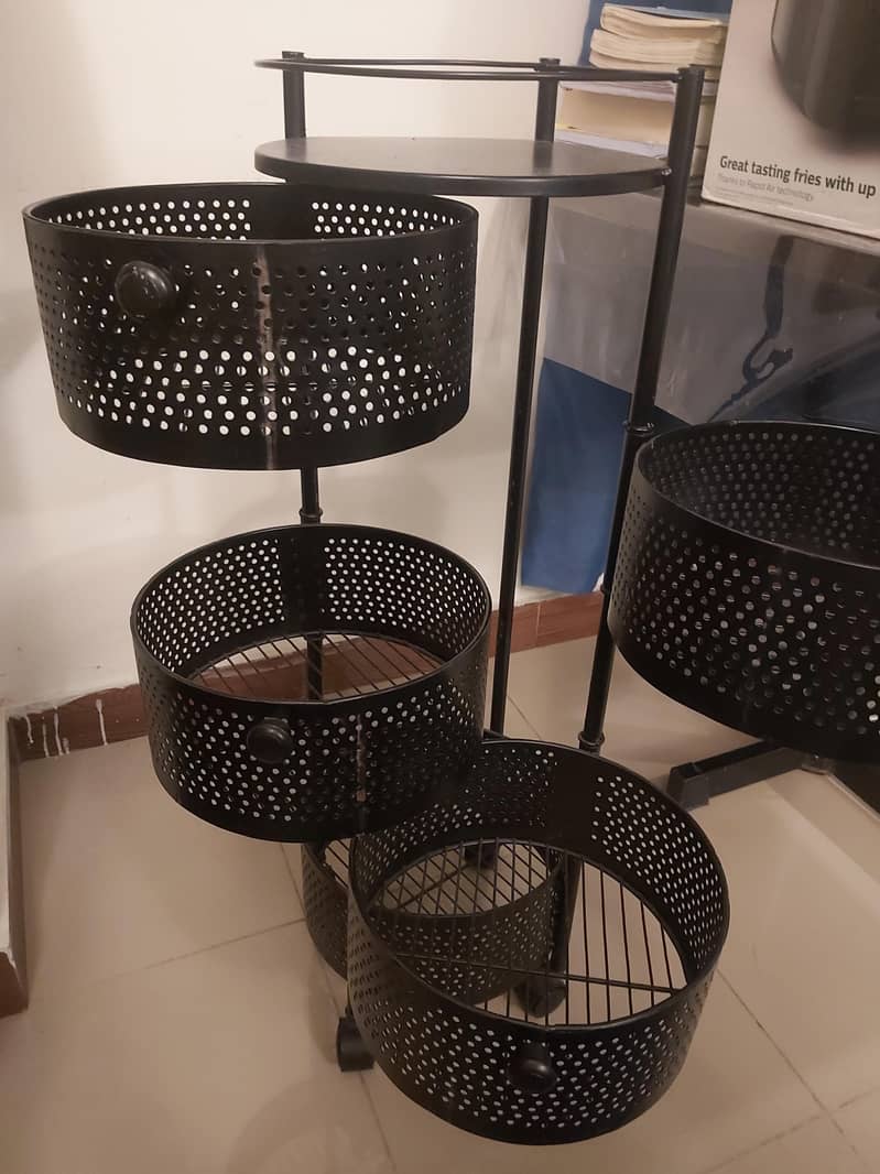 VEGETABLE STORAGE RACK 3