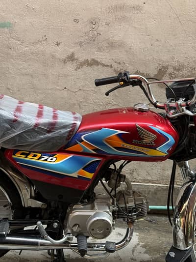 honda cd 70 2025/26 islamabad number first owner 10by10