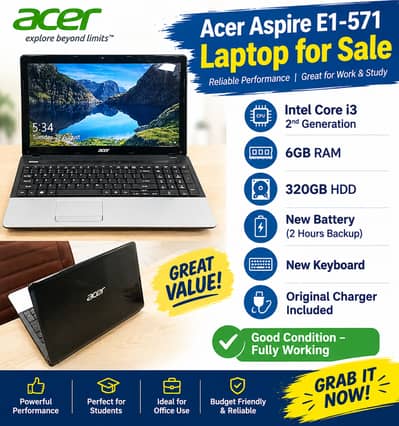 Acer Aspire E1-571 Laptop