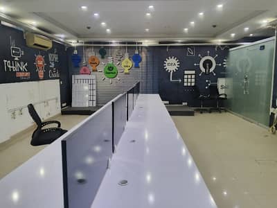 08 MARLA COMMERCIAL FULLY FURNISHED FLOOR WITH LIFT AVAILABLE