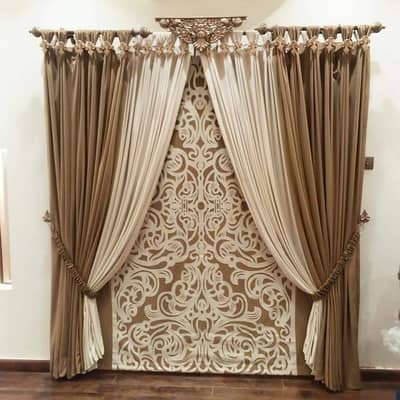 Window Curtain/ Window Blind/ Wooden Floor | Vinyl Floor | Wallpapers