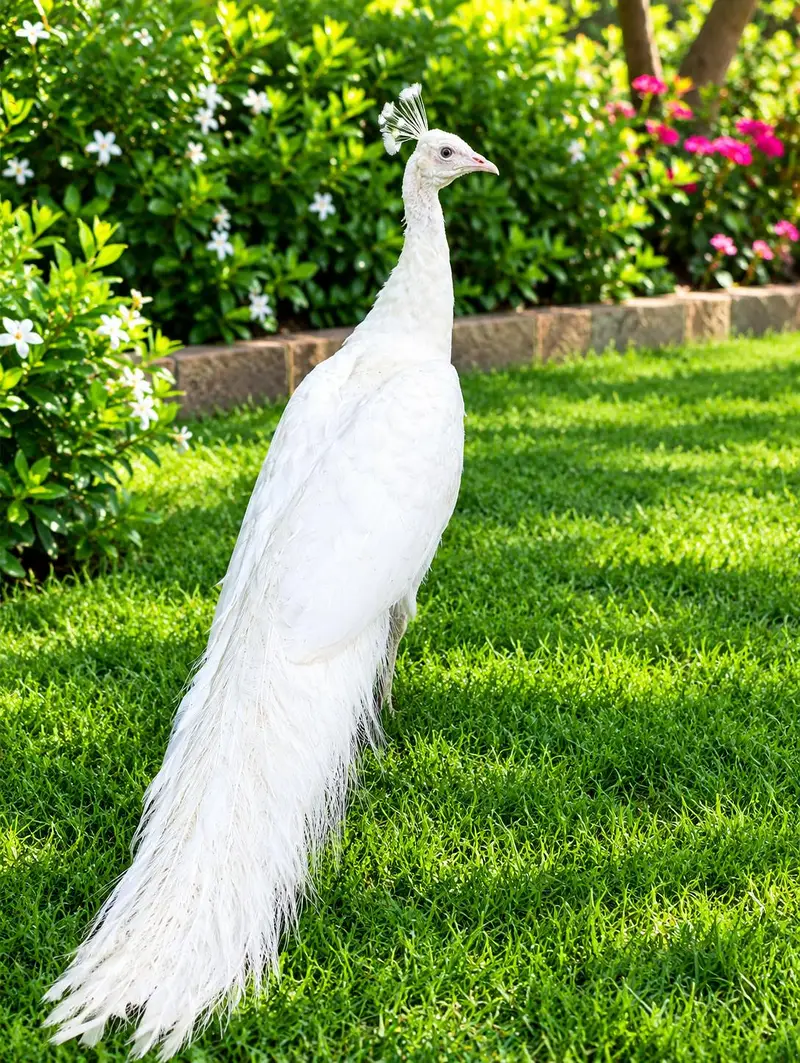 | PEACOCK ALBINO BLACK EYES PAPER WHITE BREEDER PAIR | — photo 6
