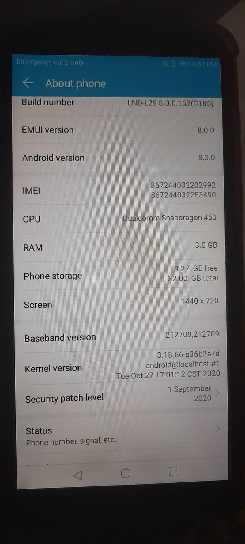 Honor 7c 0