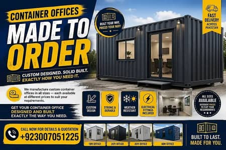 Custom Container Office | Portable Site Office | Cabin for 0300705122