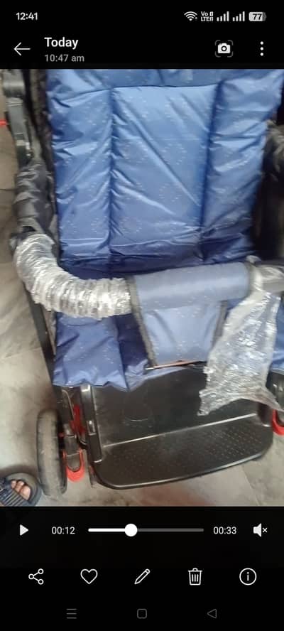 Baby twins pram new condtion