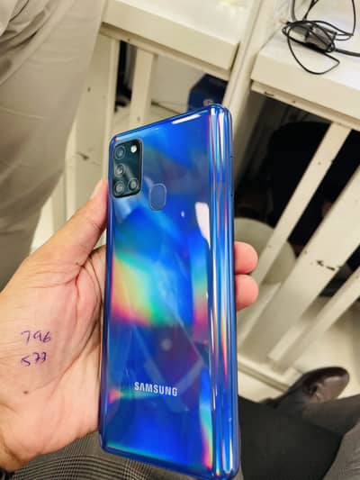 Samsung A21s 10/10 condition with Original Charger