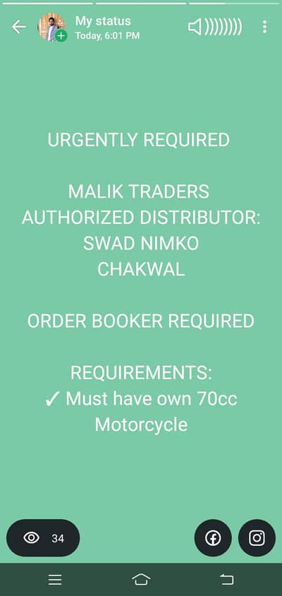 need a oder booker