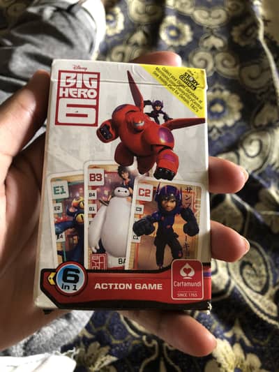 Big hero 6 Action game card