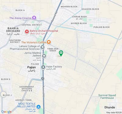 Plot # 68 G2 Block Bahria Orchard Phase 4 . Investor Rate 5 Marla Ommercial Plot