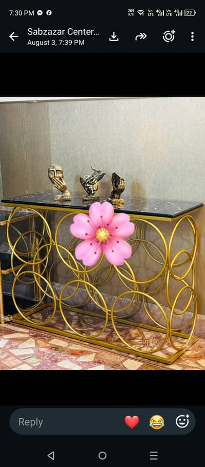 console table