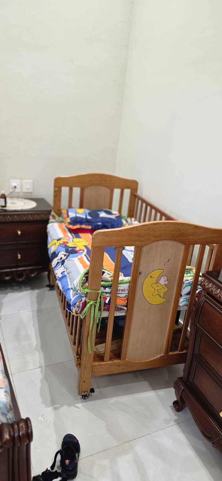 Baby cot | Wooden baby cot | Baby bed | Wooden baby bed | Baby crib 4