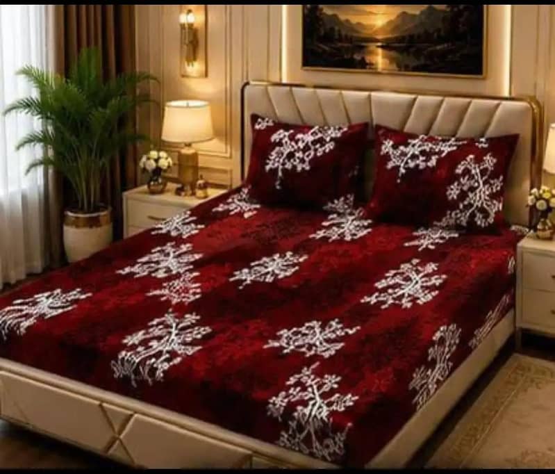 fleece bed sheets double bed 2