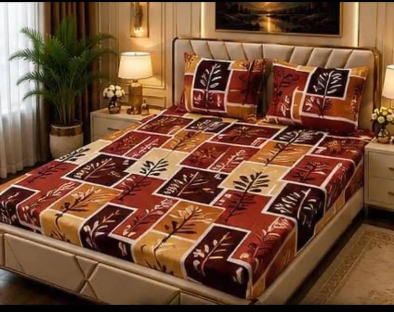 fleece bed sheets double bed 3
