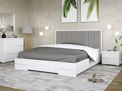 king size bed/side tables/poshish bed/home furniture/bedroom set