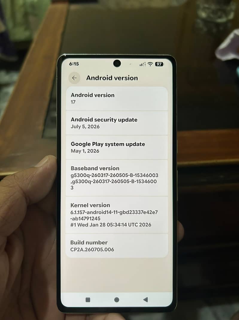 Google Pixel 7 Pro 6