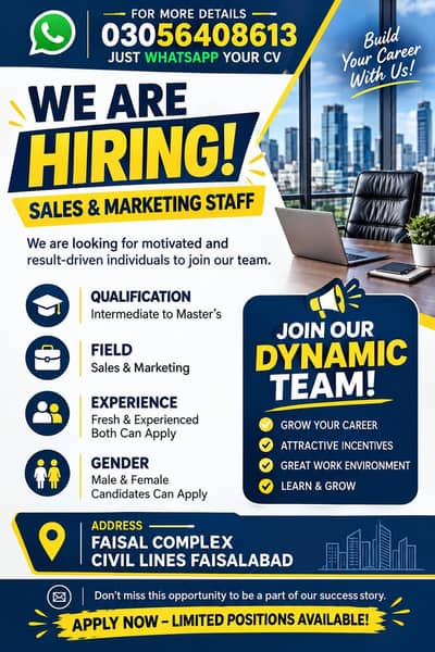 sale and marketing