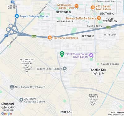 10 Marla Residential Plot Is Available For Sale In Bahria Town Sikandar Block Lahore