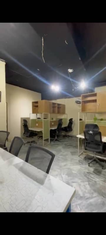Fully Furnished Office Available For Rent in johar town For Use
