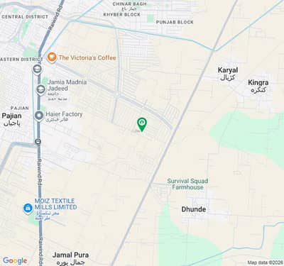 8 Marla Plot Main Boulevard G6 Block Phase 4 Bahria Orchard
