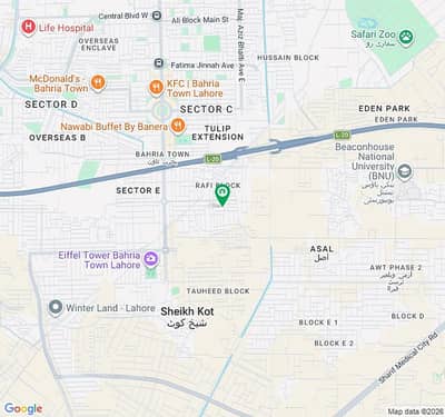 5 Marla Plot Jinnah Block Park Side All Dues Clear In Bahria Town Lahore