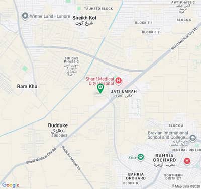 Corner Commercial Plot Ghalib Block Sector H Bahria Town Lahore 5 Marla