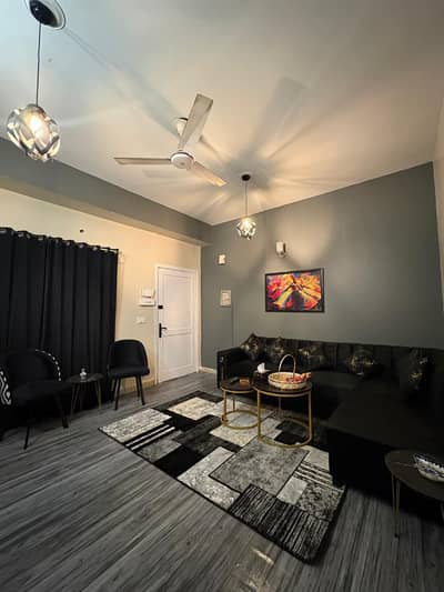 Par day Two bed luxury furnished apartment available for rent in Islamabad markez