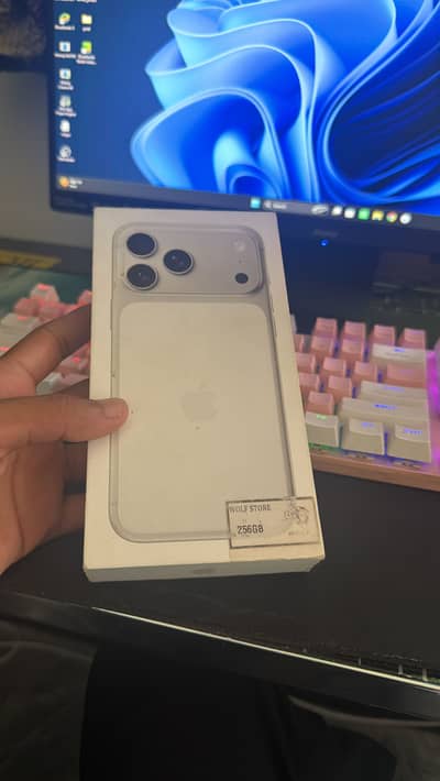 17 pro max non pta 256 battery 91 dual eSIM complete box