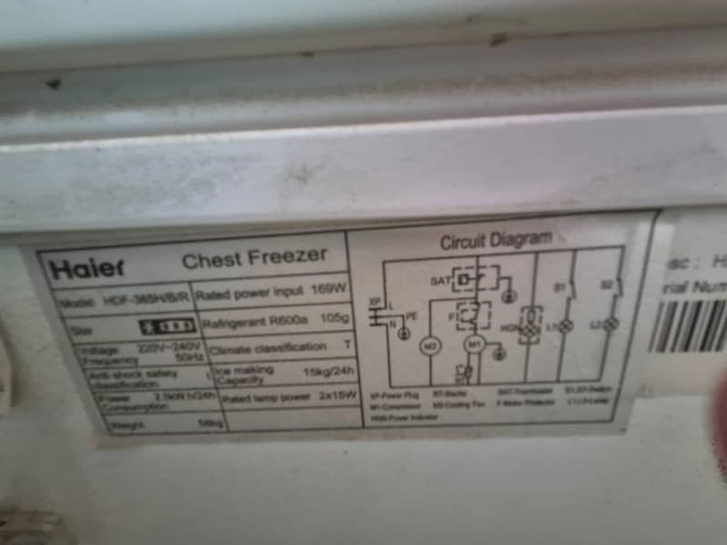 HAIER CHEST FREZER 4