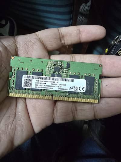 8GB DDR5 5600Mhz Ram for Laptop