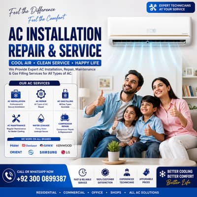 AC technician near me, AC gas filling service, AC maintenance services