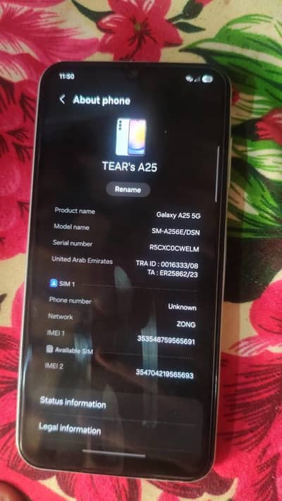 Samsung Mobile A25 5G