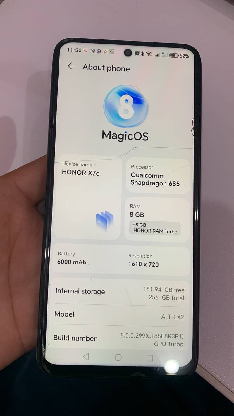 Honor X7c 2