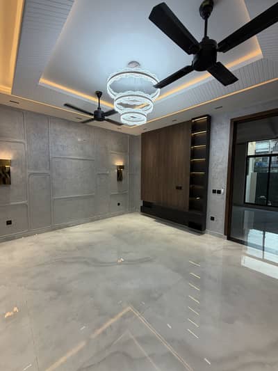 Corner look 10 Marla Ultramodern House For Sale On Prime Location 80feet Road