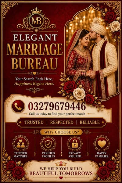 Marriage Proposals | Online Match Maker | Rishta Services