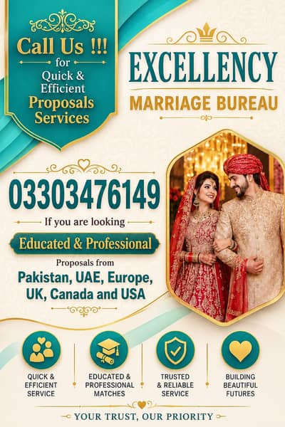 International & Local Rishta | Marriage Bureau | Match Maker