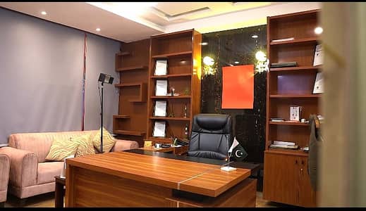Furnished office space available for rent in bahria town phase 4 civic centre