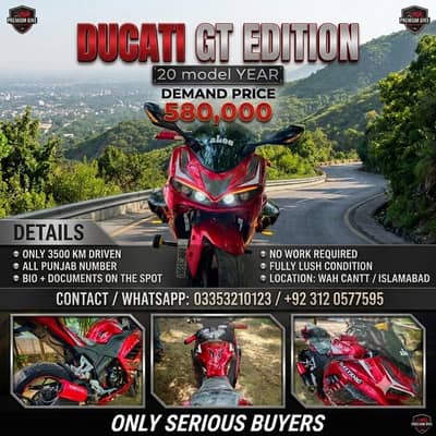 Ducati GT Edition 2025 Model 250cc