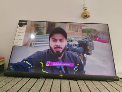 TCL 50 INCH 4K SMART ULTRA SLIM BODER LESS