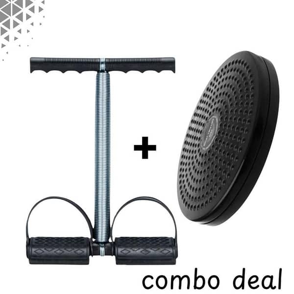 Tummy Trimmer Single Spring & Twister Plate Disc High Quality Weight Loss Exercise Machine for Abdominal Belly Fat Loss Abs Arm Muscle Home Gym Workouts Equipment for Men and Women, Best for House Wife’s and Mother to Reshape the Body