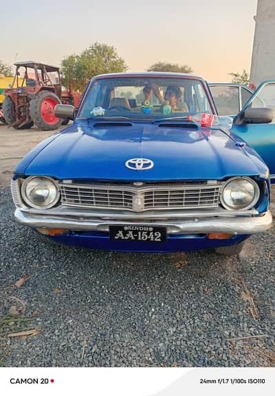 Toyota Corolla 1974 antique piece
