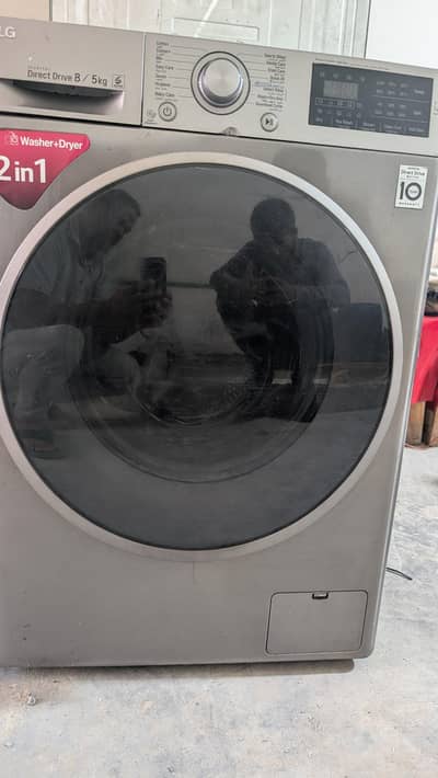 LG FRONT LOADER INVETER D. D WASHING MACHINE LIKE NEW CONDITION